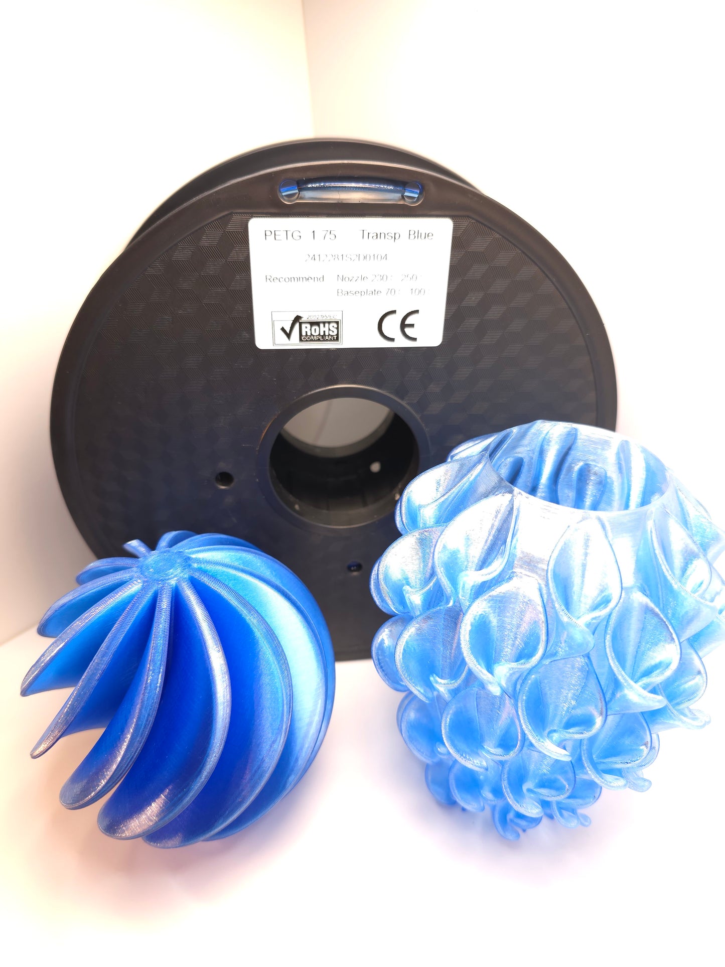 PETG Transparent Colors 1.75mm  - Peter Prints 3