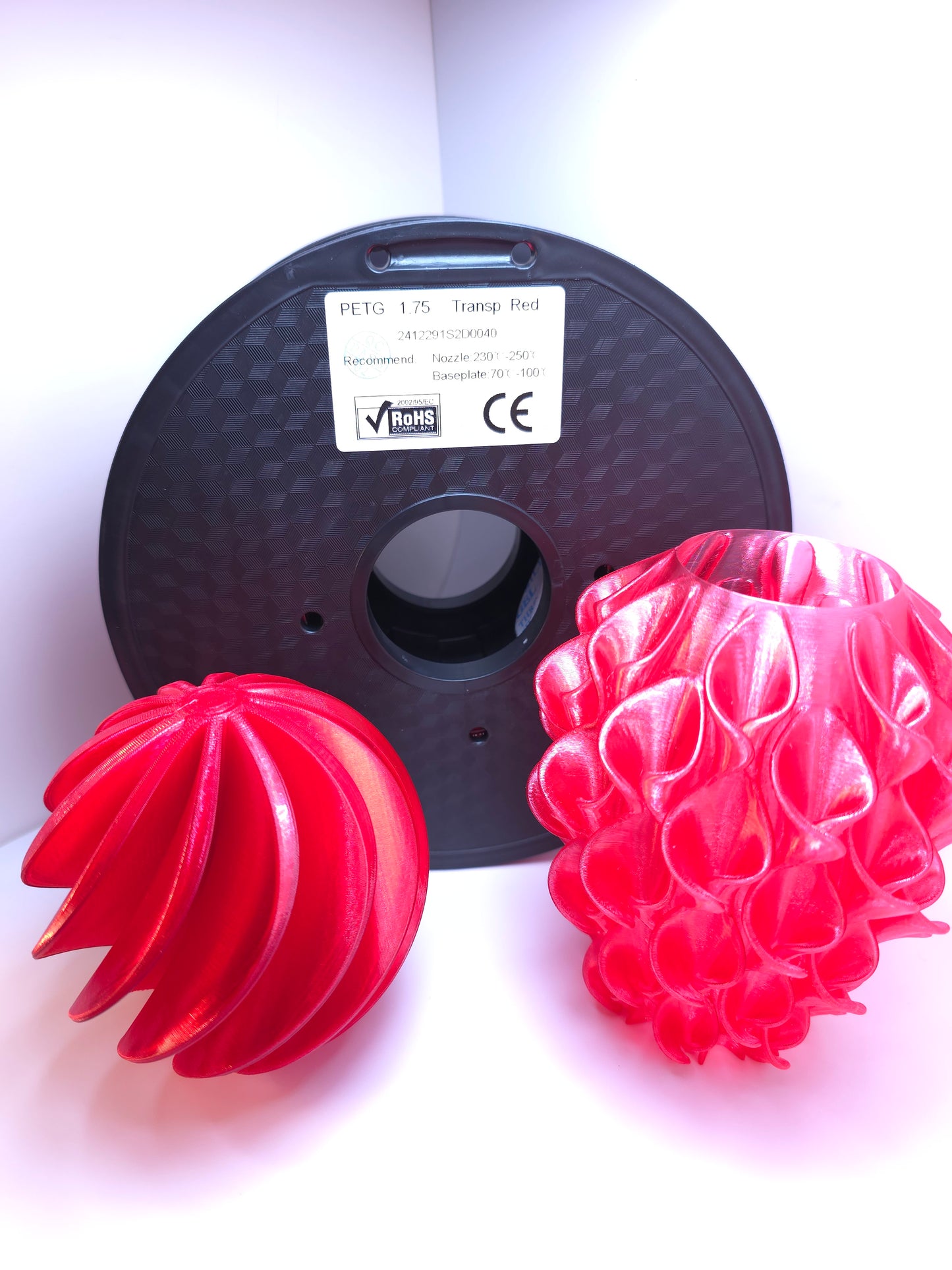 PETG Transparent Colors 1.75mm  - Peter Prints 3