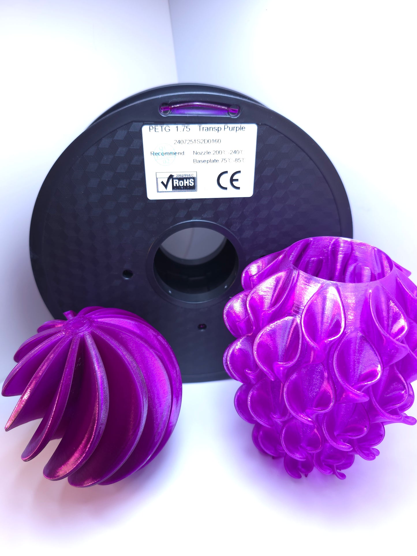 PETG Transparent Colors 1.75mm  - Peter Prints 3