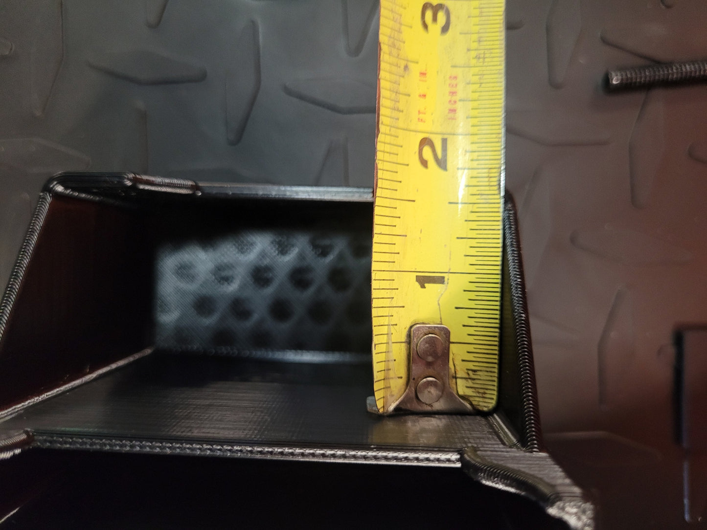 Phone Holder for Golf Cart Windshield Strut, Clip On/Off With Extra Storage Space!