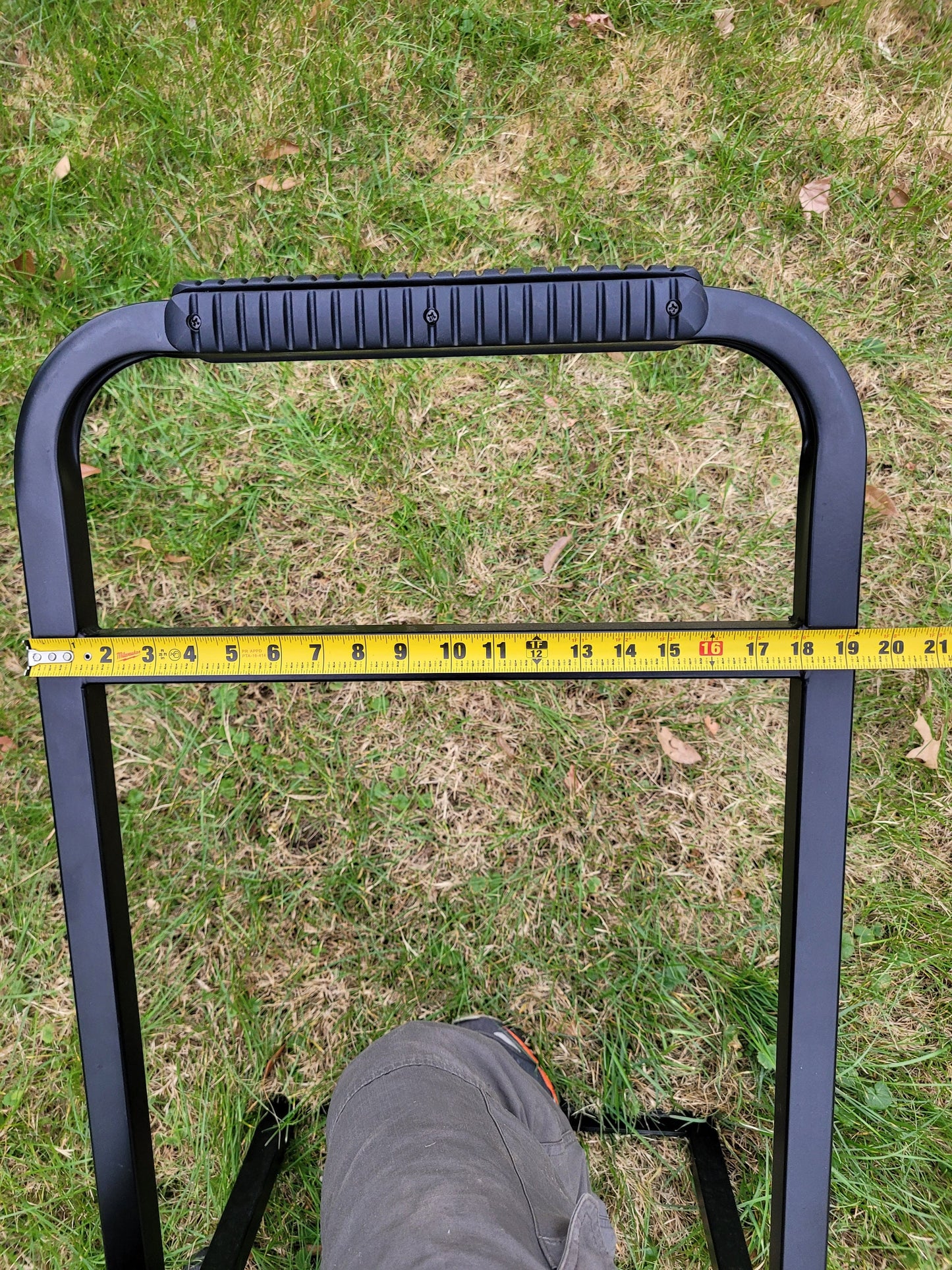 GTW Deluxe Rear Seat Grab Bar Golf Bag Holder Attachment, Easily Removable, No Drilling Required, Fits the Mach 1, Mach 2 , Mach 3 Seats