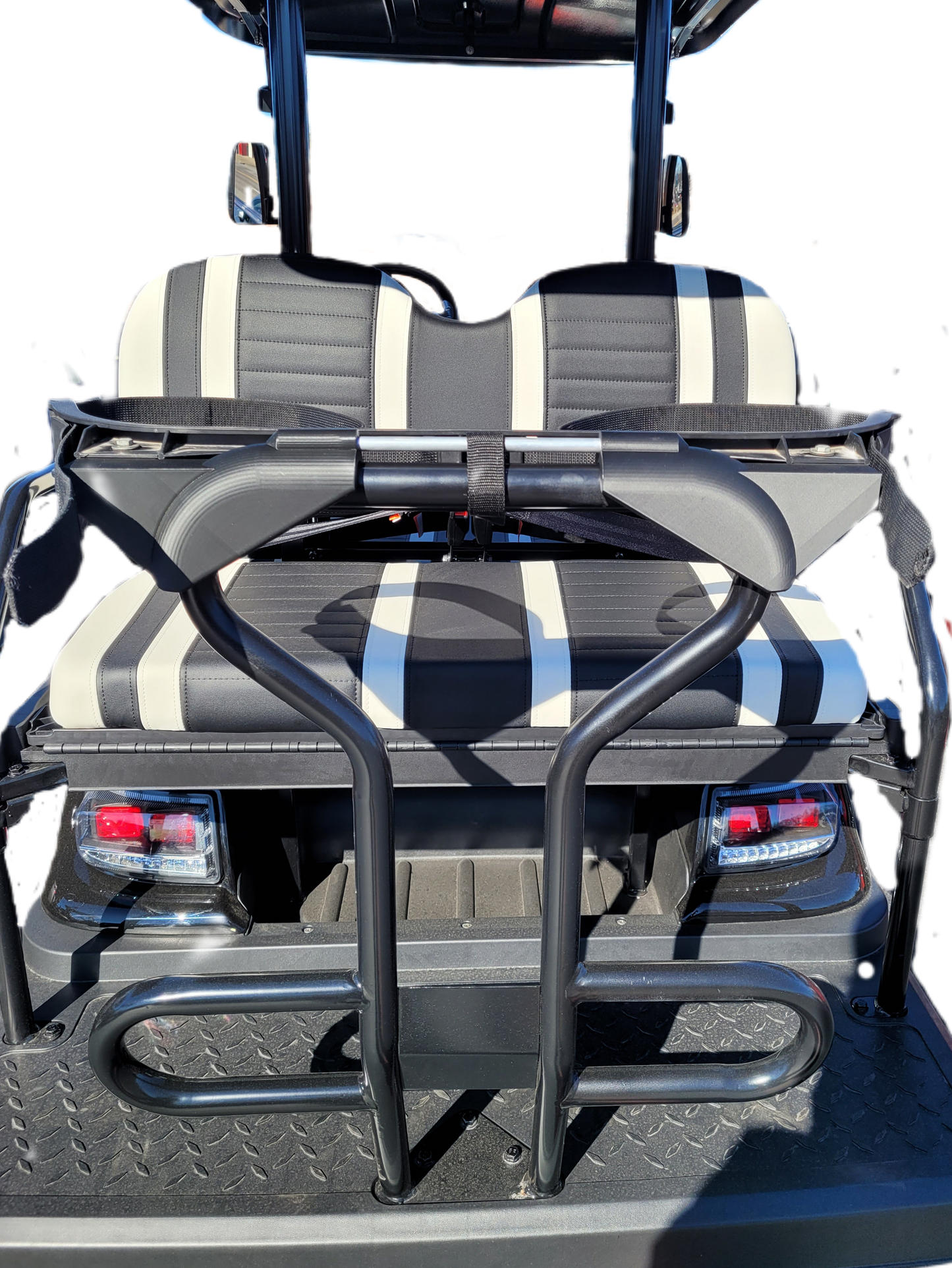 Golf Bag Attachment, Easily Removable, No Drilling Required, fits i20 i40 i40L i60 i60L with Grab Bar (compatible with Icon Golf Cart)