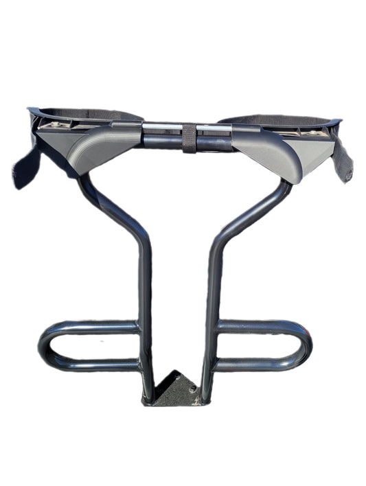 Golf Bag Holder FITS Icon Rear Grab Bar, Easily Removable, No Drilling Required, fits i20 i40 i40L i60 i60L with Grab Bar (compatible with Icon Golf Cart)