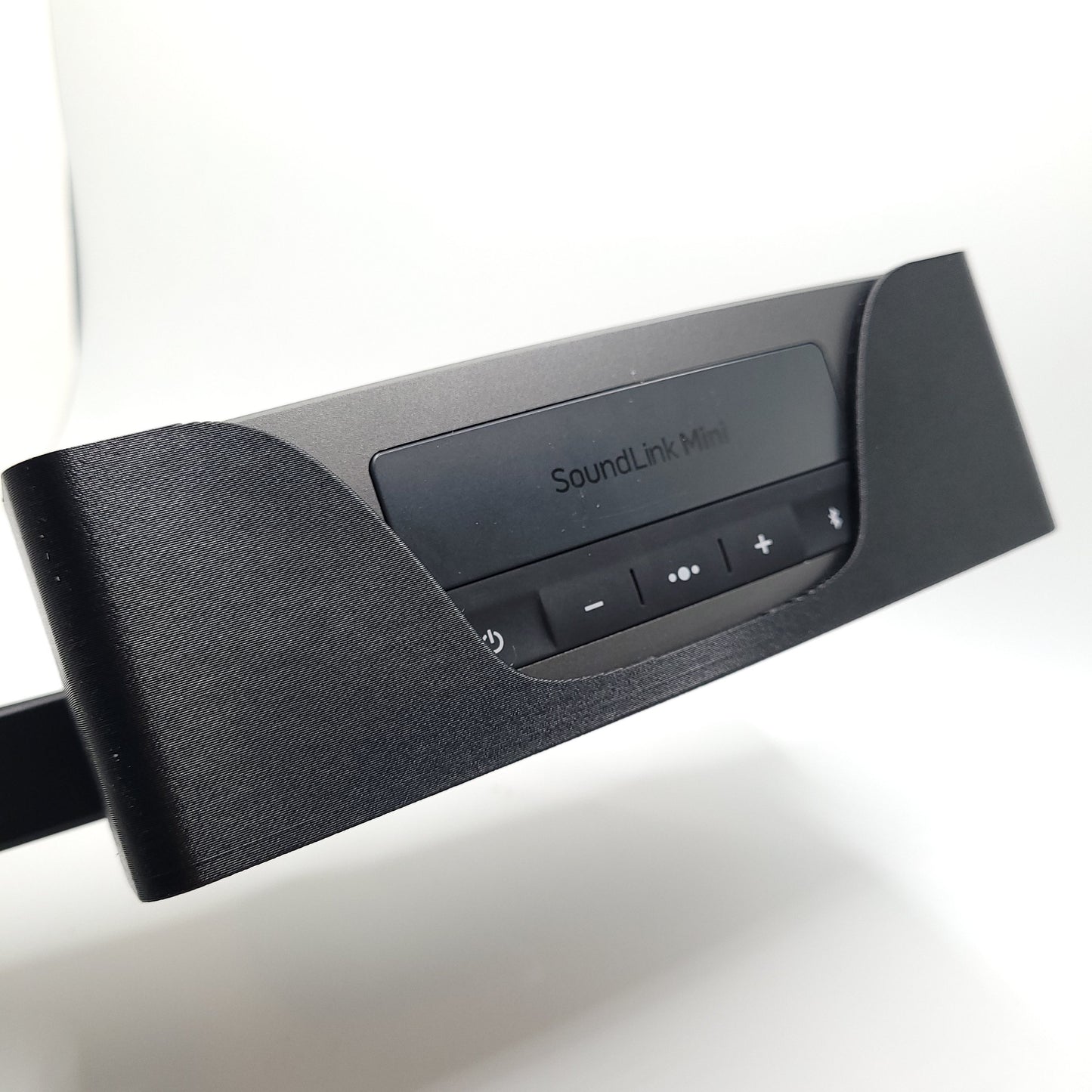 Bose Soundlink Mini Speaker Holder, Uses Velcro Strap to Attach to Golf Cart, UTV, Boat, Straps to any Vertical or Horizontal Bar