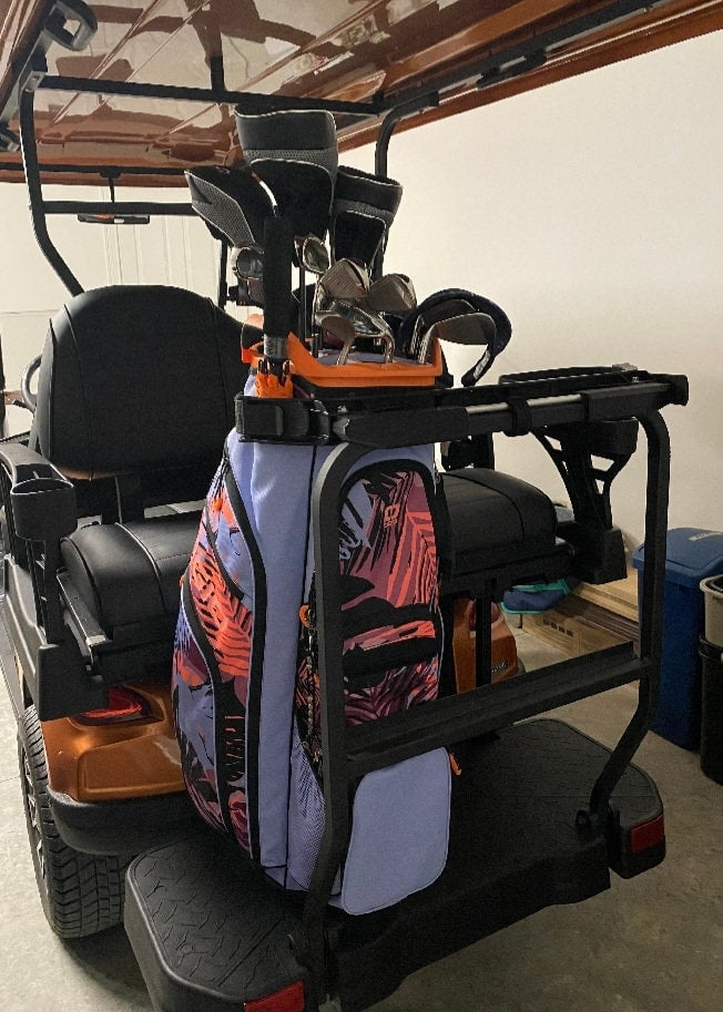 Coleman Kandi Golf Cart Golf Bag Holder Attachment, Easily